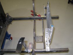 Oil cooler bracket - Legends Cars - Andrews Motorsports