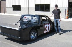 Rachal Bolan races AMS equipment