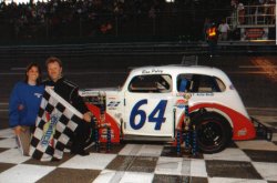 Ron Poley wins at WALL TOWNSHIP SPEEDWAY with AMS engines